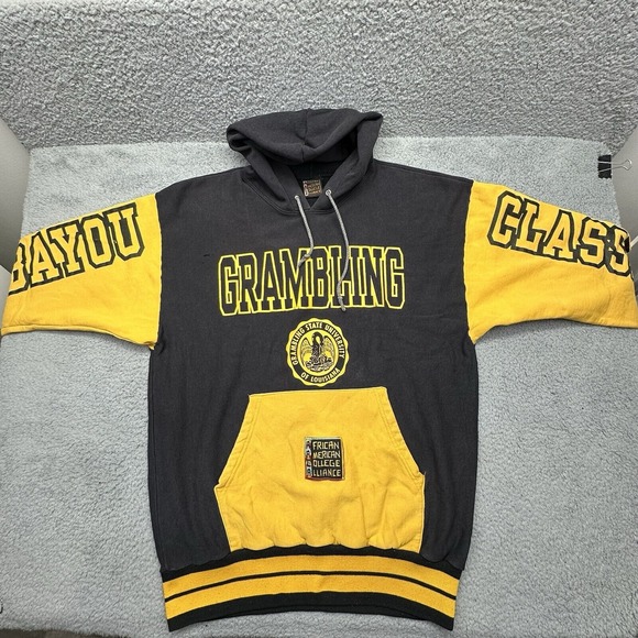 Vintage AACA Grambling State Bayou Classic HBCU Hoodie Y2K Hooded Sweatshirt - Picture 15 of 16